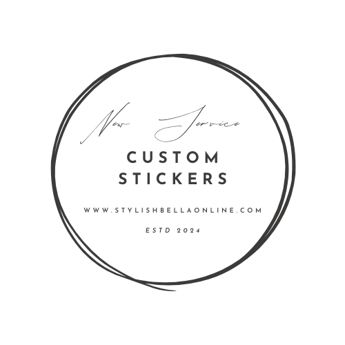 New Service add on: Custom Stickers!