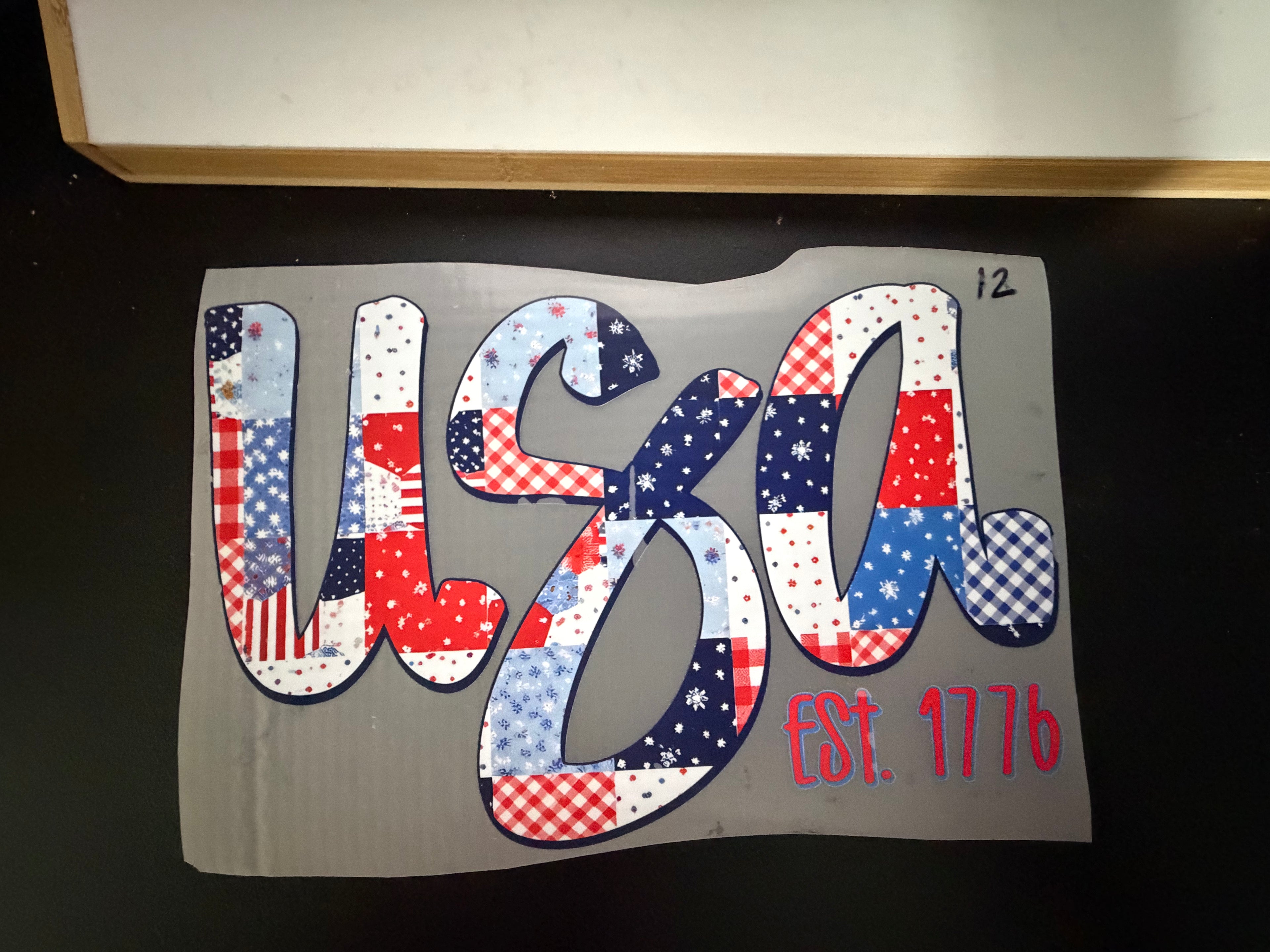 Celebrate Independence Day with our exclisve 4th of July DTF sheet - Choose a design and color Top