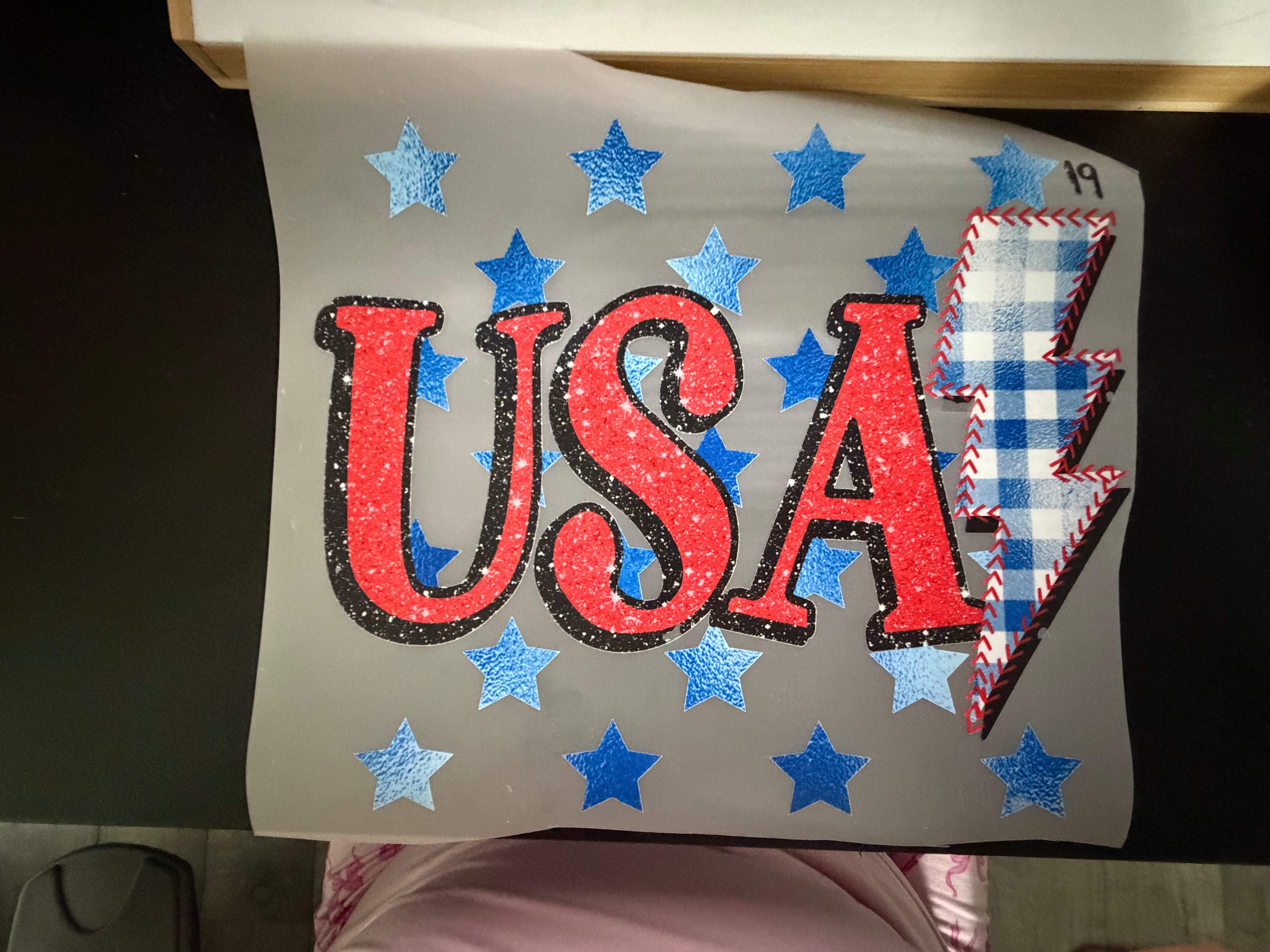 Celebrate Independence Day with our exclisve 4th of July DTF sheet - Choose a design and color Top