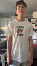 Wishin Fishin Design T Shirt