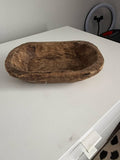 Small Wooden Dough Bowl