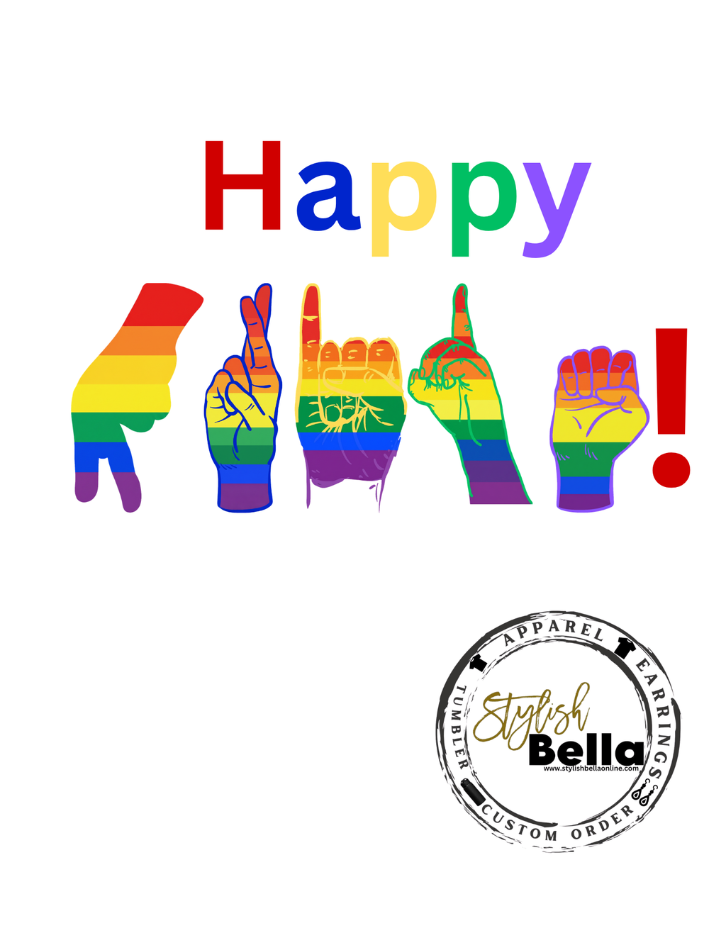 Happy Pride T Shirt
