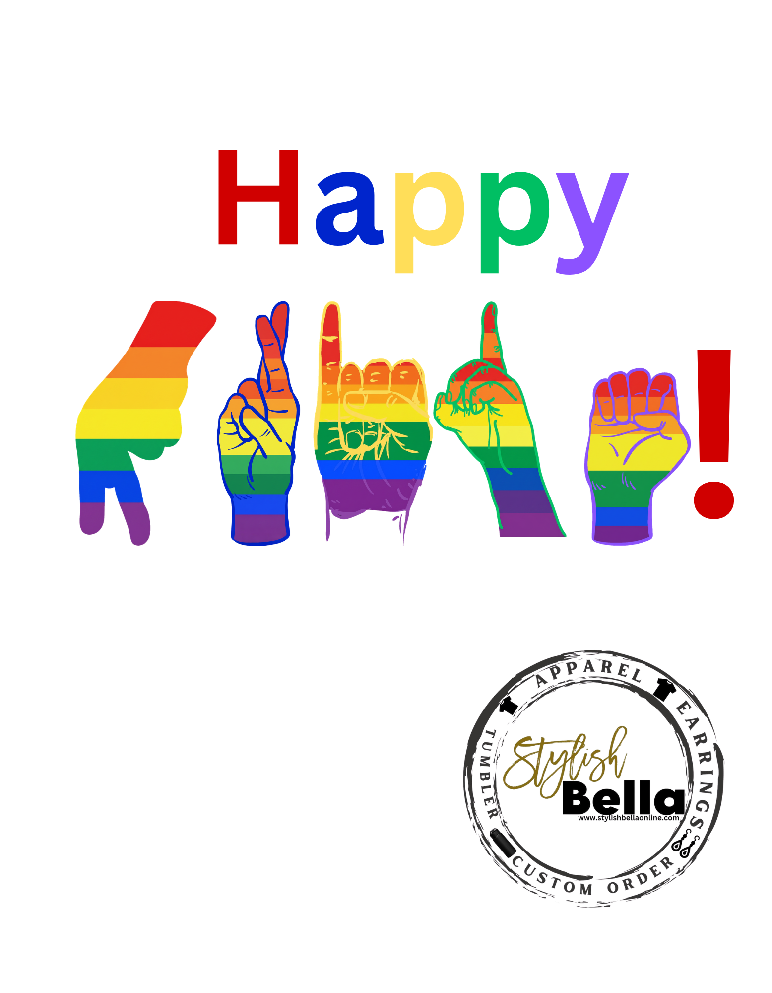 Happy Pride T Shirt
